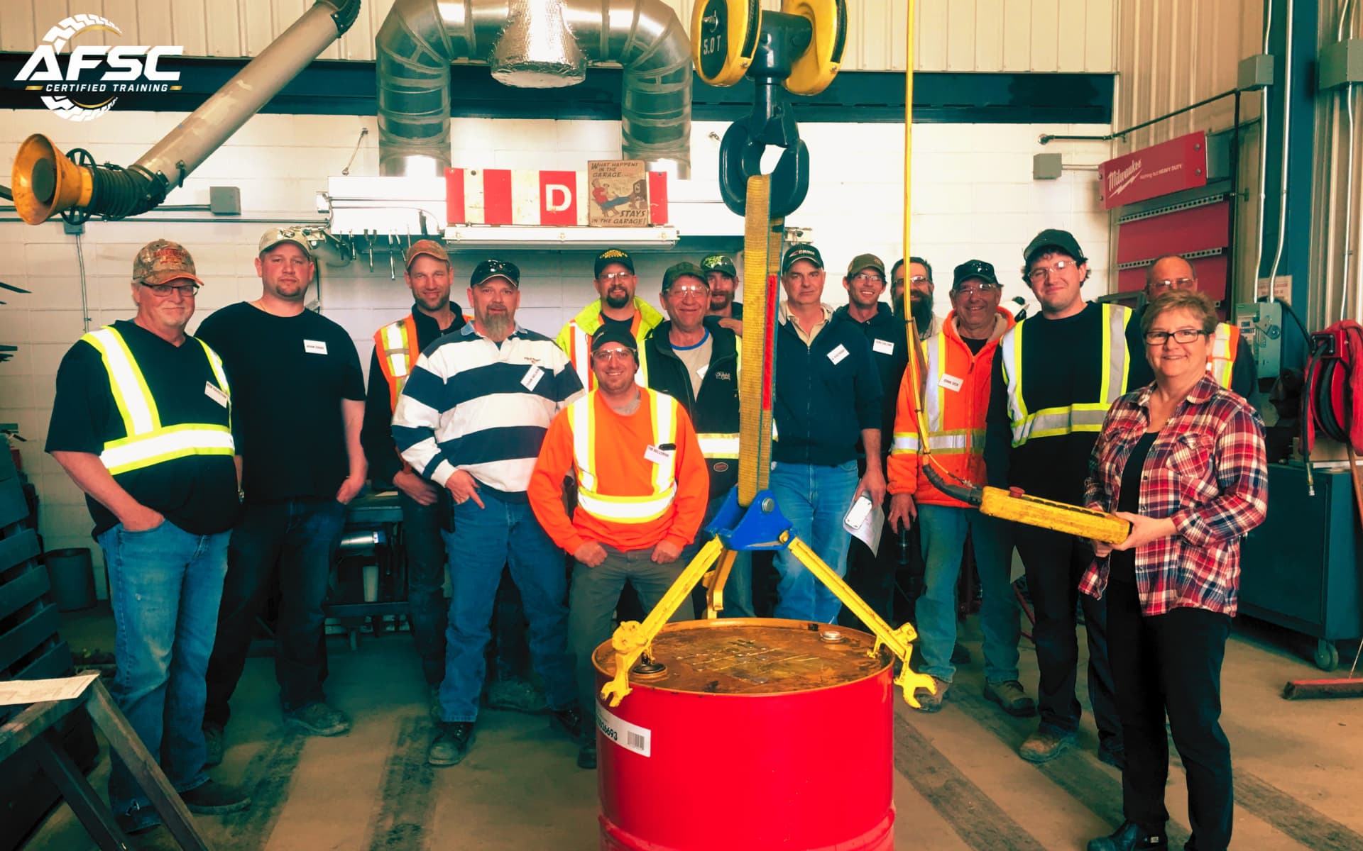 On-site overhead crane operator certification training in Alberta