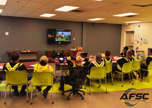 AFSC operators certified across Western Canada