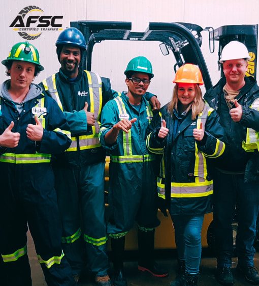 AFSC master trainer coaching an in-house instructor