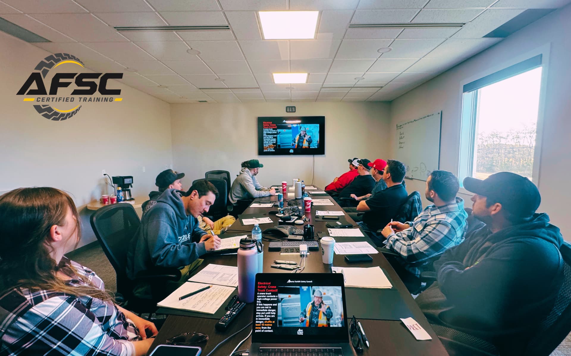 AFSC Train-the-Trainer program for in-house equipment trainers in Alberta
